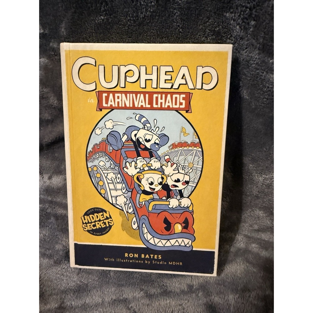 Cuphead in Carnival Chaos: A Cuphead Novel - Hardcover By Bates, Ron - Great